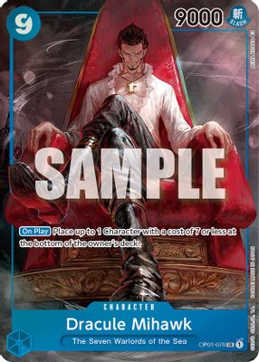 Dracule Mihawk OP01-070 card
