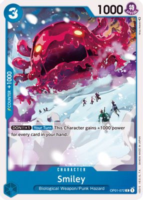 Smiley OP01-072 card