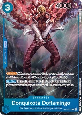 Donquixote Doflamingo OP01-073 card