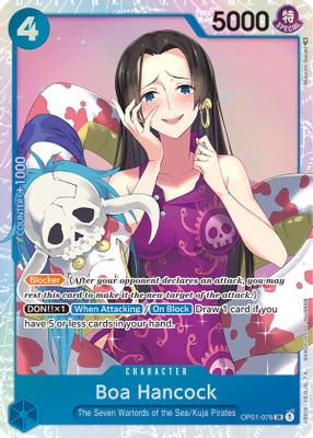 Boa Hancock OP01-078 card