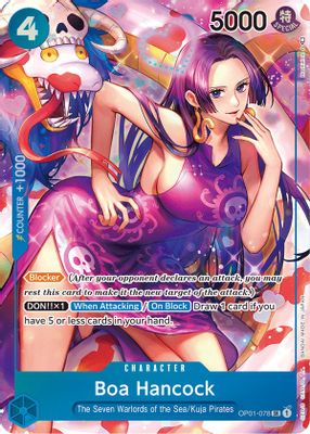 Boa Hancock OP01-078 card