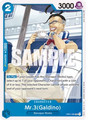 Mr.3 OP01-085 card