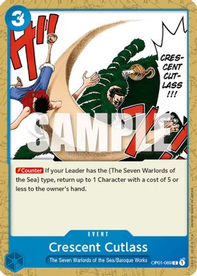 Crescent Cutlass OP01-089 card