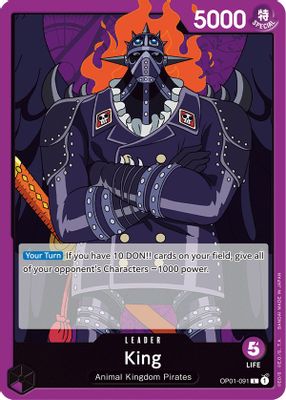King OP01-091 card