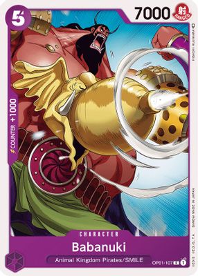 Babanuki OP01-107 card