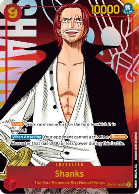 Shanks OP01-120 card