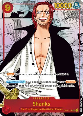 Shanks OP01-120 card