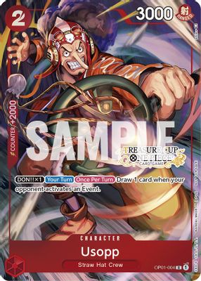 Usopp OP01-004 card