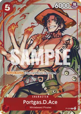 Portgas.D.Ace P-028 card