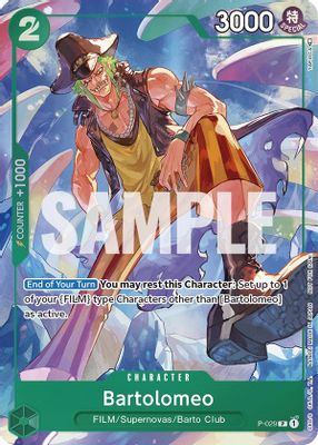 Bartolomeo P-029 card