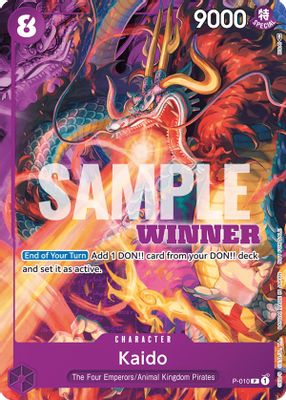 Kaido P-010 card