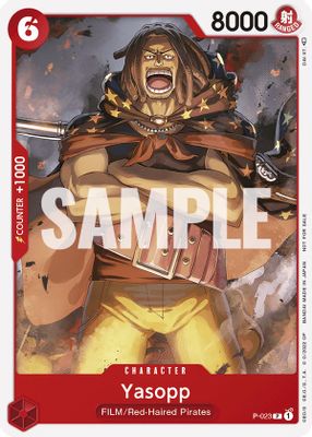 Yasopp P-023 card