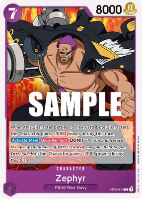 Zephyr ST05-010 card