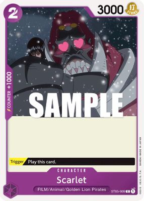 Scarlet ST05-009 card