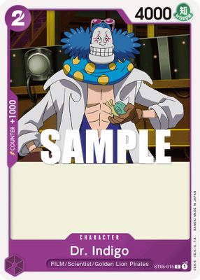 Dr. Indigo ST05-015 card