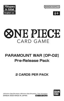 Paramount War - Pre-Release Pack card