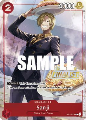 Sanji ST01-004 card