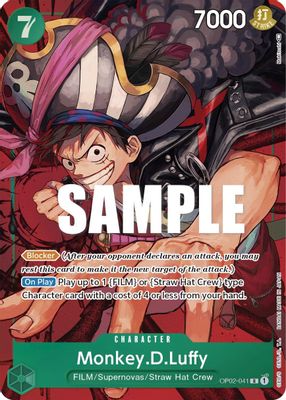 Monkey.D.Luffy OP02-041 card