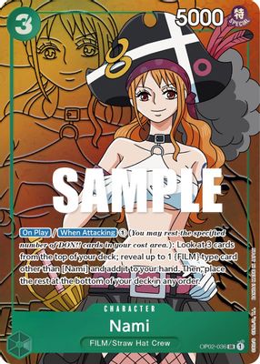 Nami OP02-036 card