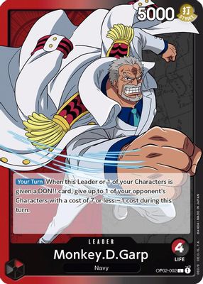 Monkey.D.Garp OP02-002 card