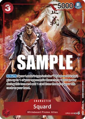 Squard OP02-009 card