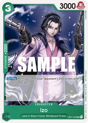 Izo OP01-033 card