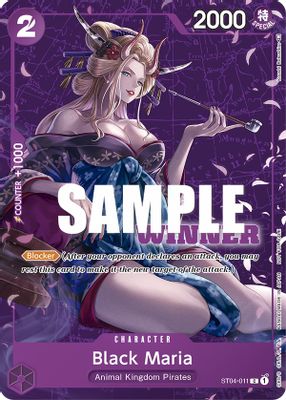 Black Maria ST04-011 card