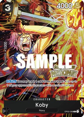 Koby OP02-098 card