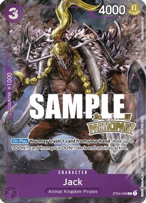 Jack ST04-008 card
