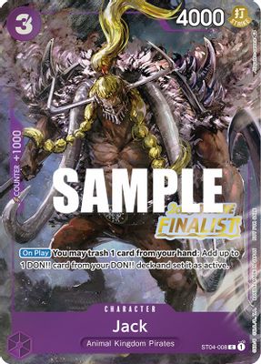 Jack ST04-008 card