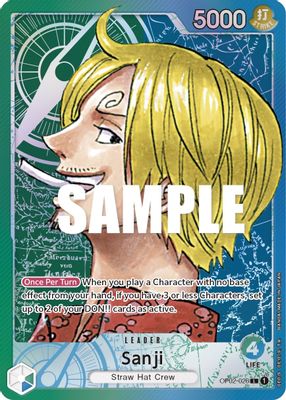 Sanji OP02-026 card
