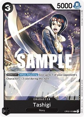 Tashigi OP02-105 card
