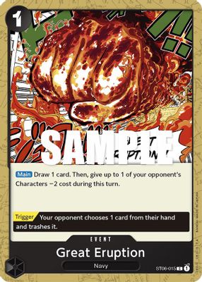 Great Eruption ST06-015 card