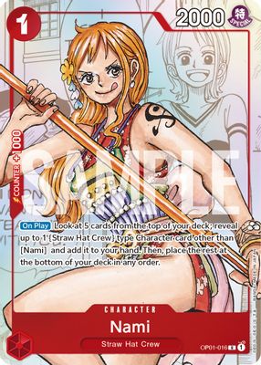 Nami OP01-016 card