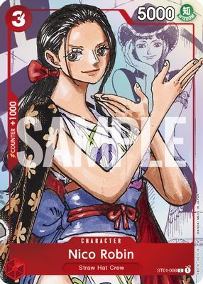 Nico Robin ST01-008 card