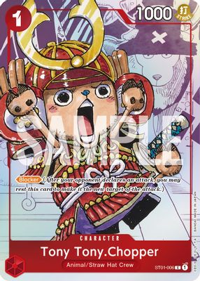Tony Tony.Chopper ST01-006 card