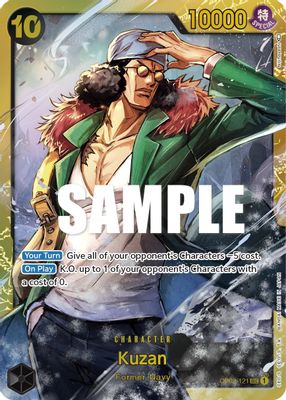 Kuzan OP02-121 card