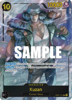 Kuzan OP02-121 card