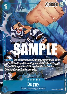 Buggy OP02-058 card