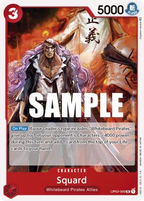 Squard OP02-009 card
