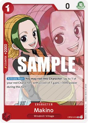 Makino OP02-015 card