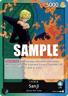 Sanji OP02-026 card