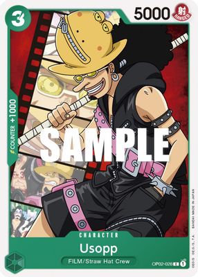 Usopp OP02-028 card