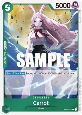 Carrot OP02-029 card