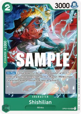 Shishilian OP02-032 card