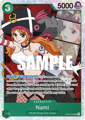 Nami OP02-036 card