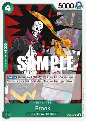 Brook OP02-040 card