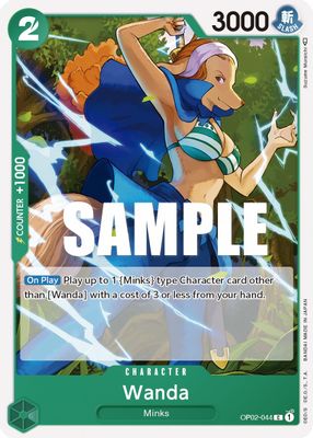 Wanda OP02-044 card