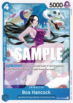 Boa Hancock OP02-059 card
