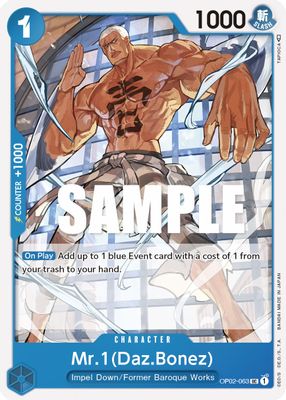 Mr.1 OP02-063 card